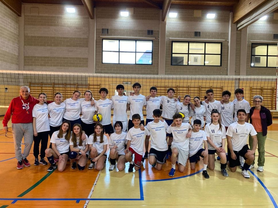 Liceo Avogadro e Itis vincono la fase provinciale di pallavolo dei nuovi giochi della gioventù 
