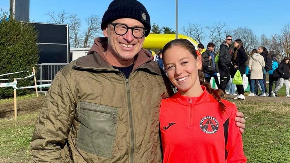 Chiara Munaretto e il suo coach Andrea Bello
