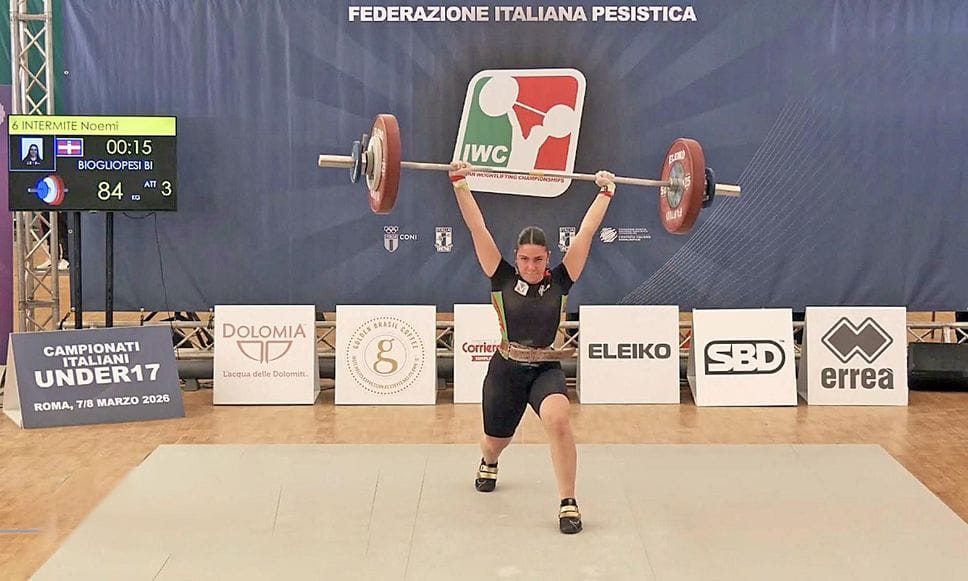 Noemi intermite durante la gara