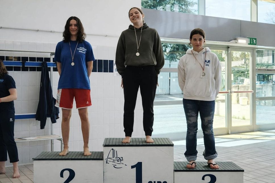Biella 3 si qualifica alle finali nazionali dei giochi della Gioventù di nuoto  