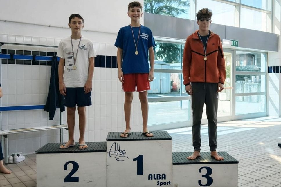 Biella 3 si qualifica alle finali nazionali dei giochi della Gioventù di nuoto  