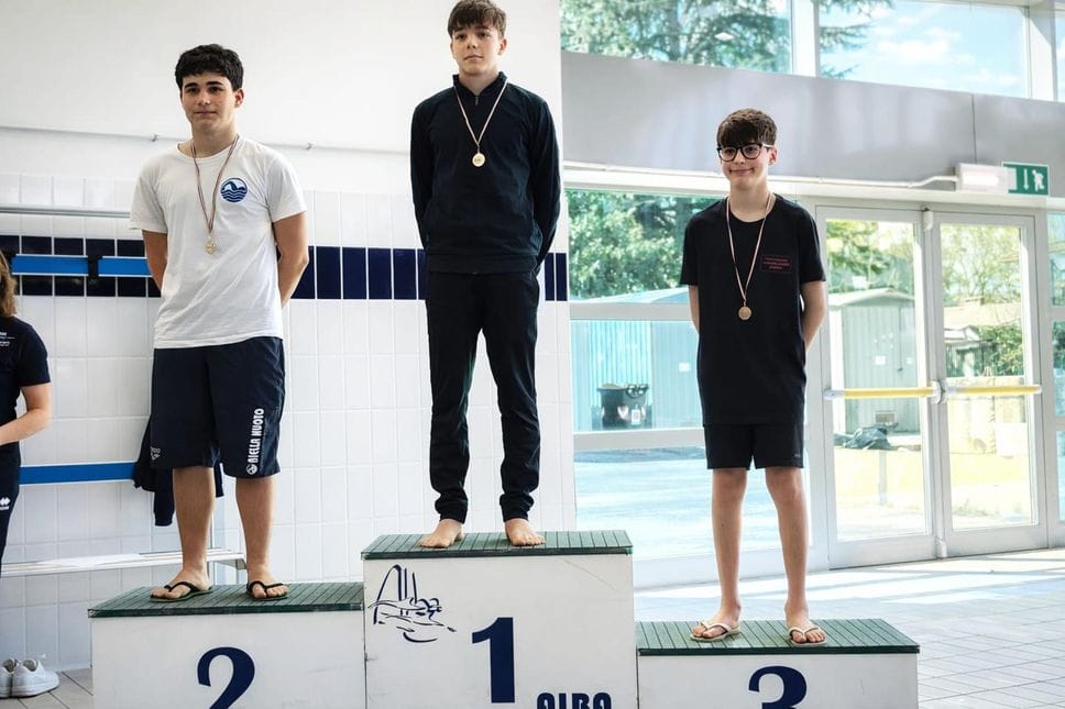 Biella 3 si qualifica alle finali nazionali dei giochi della Gioventù di nuoto  