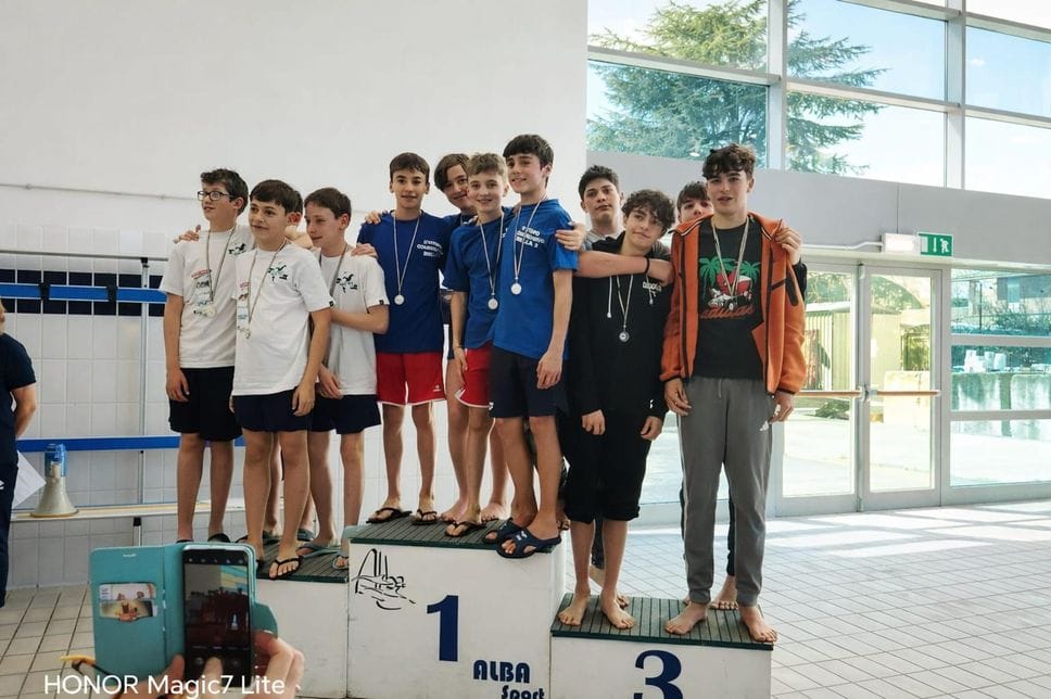 Biella 3 si qualifica alle finali nazionali dei giochi della Gioventù di nuoto  