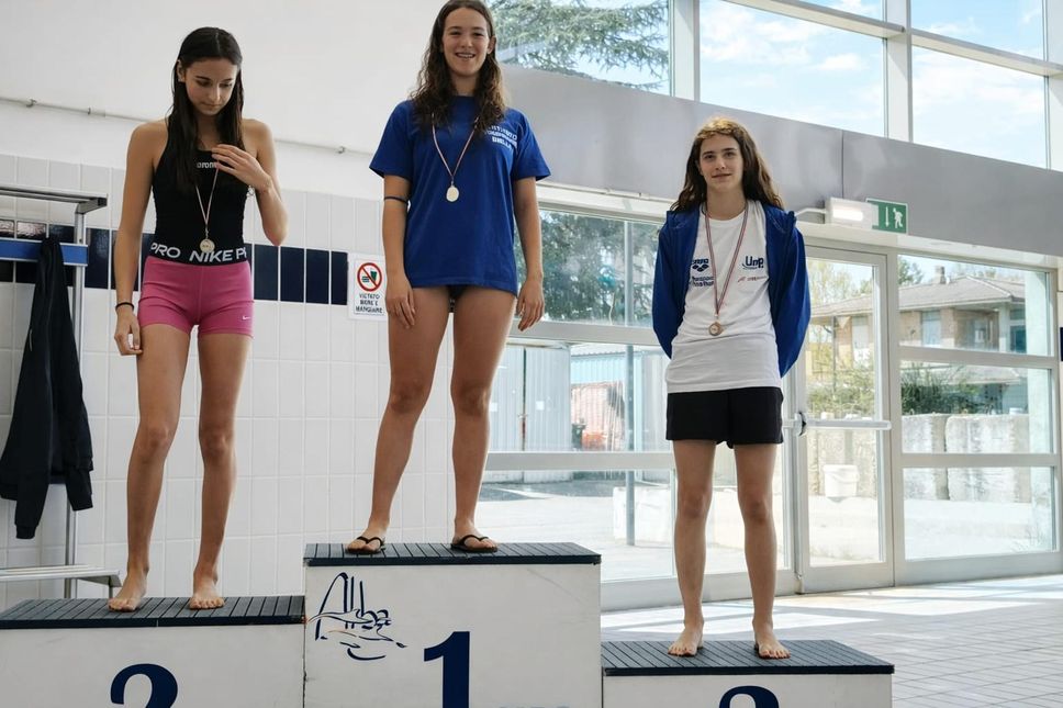 Biella 3 si qualifica alle finali nazionali dei giochi della Gioventù di nuoto  