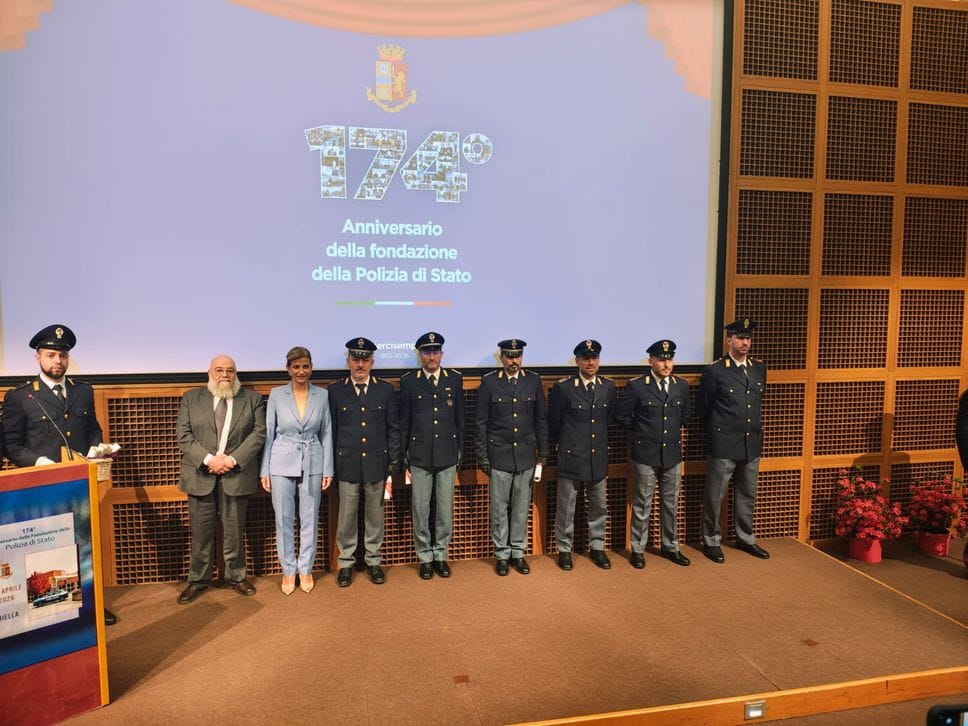 Anche il ministro Pichetto alla festa della polizia