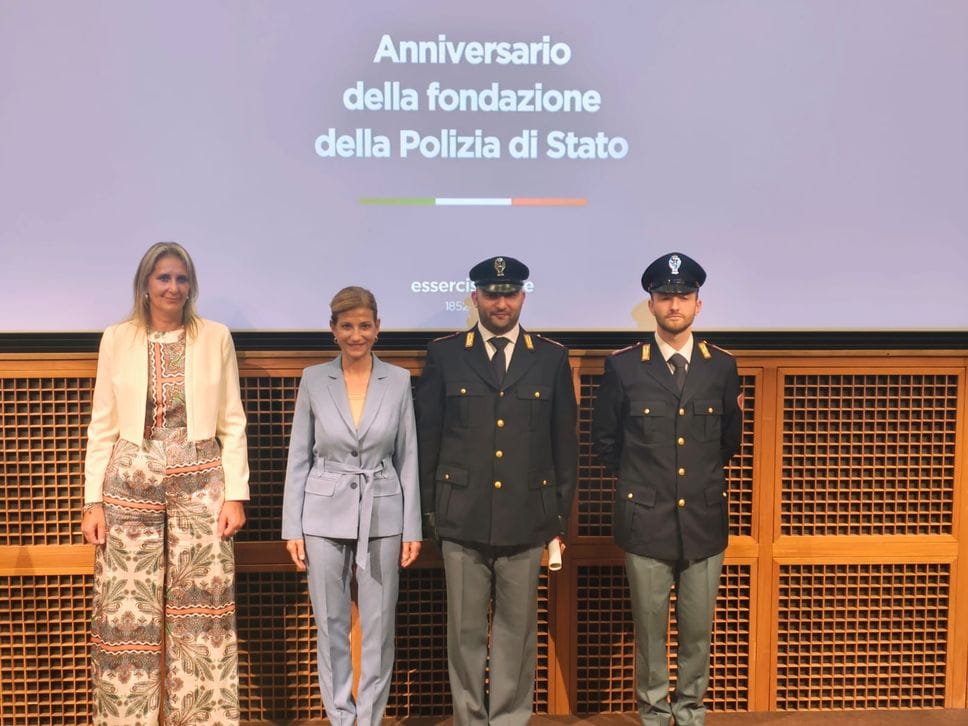 Anche il ministro Pichetto alla festa della polizia