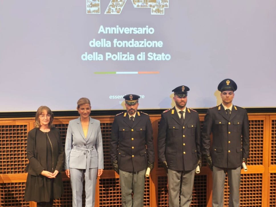 Anche il ministro Pichetto alla festa della polizia