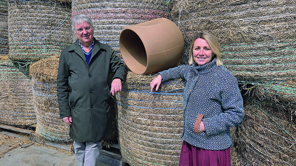 Il nuovo ecodesign è in lolla di riso  e plastica riciclata 