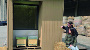 La micro-architettura dove si respirano  le api e si combatte lo stress