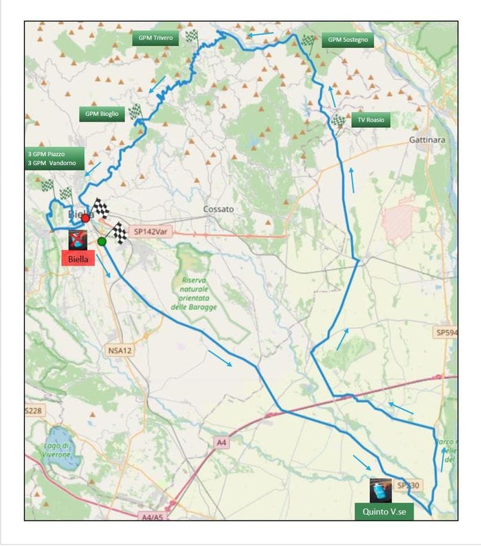 Domenica il Giro della Provincia con un finale da Fiandre