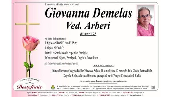 Giovanna Demelas