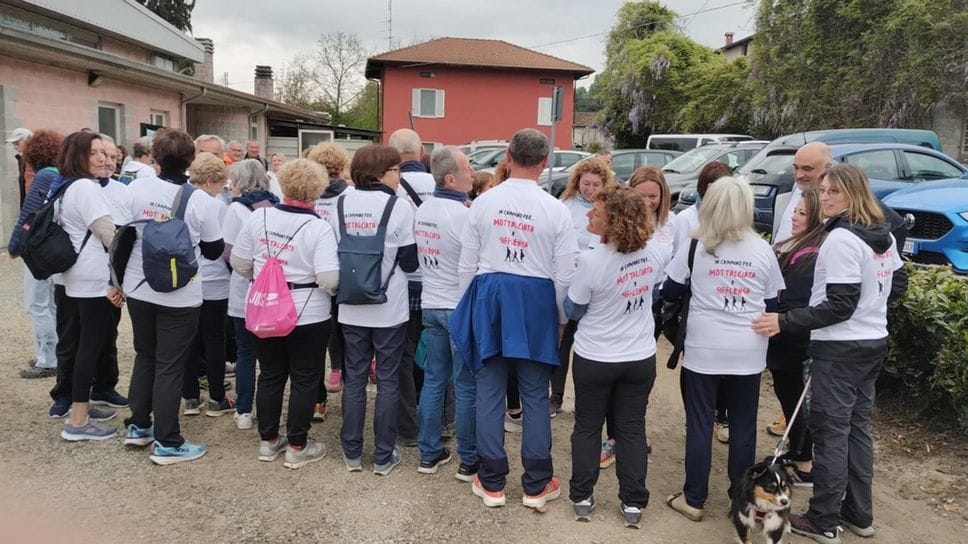 Più di 300 partecipanti alla  prima giornata dei camminatori biellesi