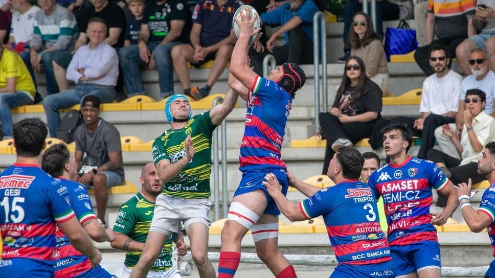 Il Biella Rugby si inchina alla scudettata Rovigo: 14-66
