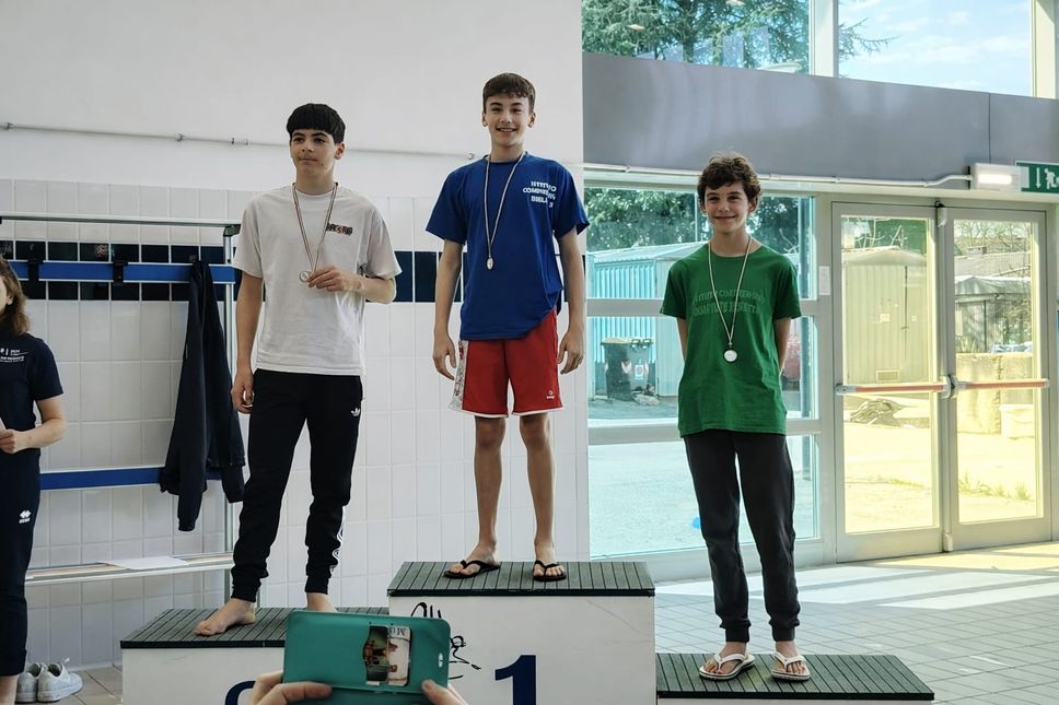 Biella 3 si qualifica alle finali nazionali dei giochi della Gioventù di nuoto  
