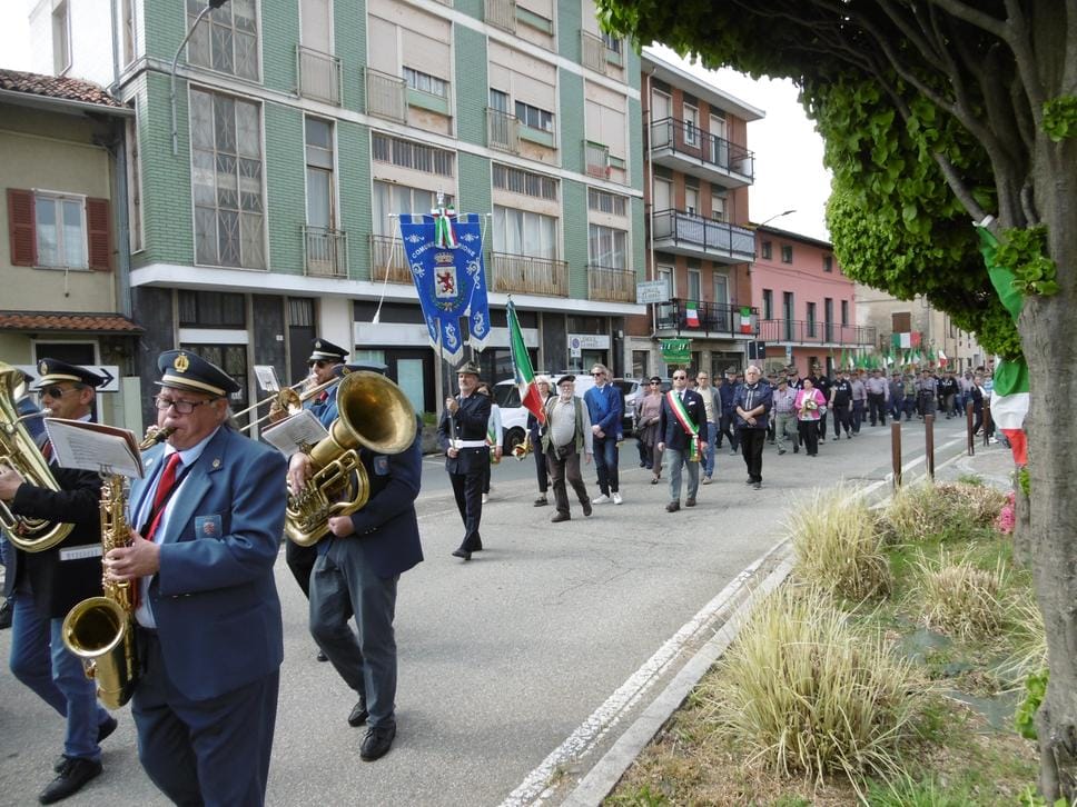 La festa del 90° degli alpini di Cerrione, Vergnasco e Magnonevolo