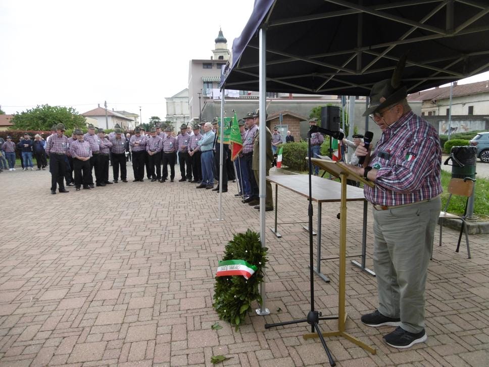 La festa del 90° degli alpini di Cerrione, Vergnasco e Magnonevolo