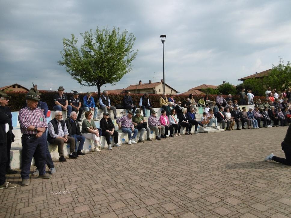 La festa del 90° degli alpini di Cerrione, Vergnasco e Magnonevolo