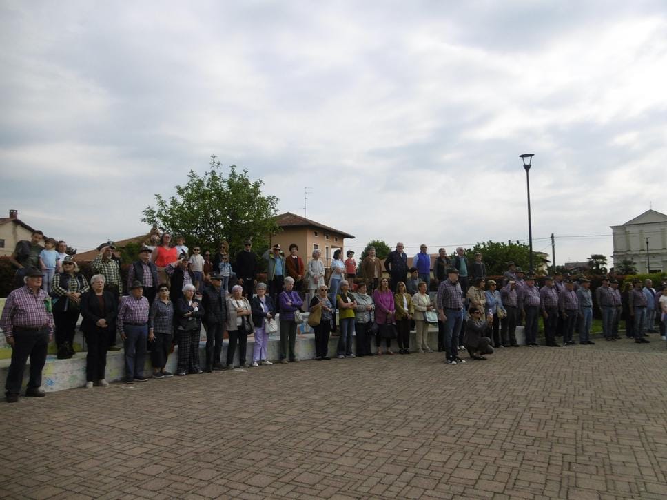 La festa del 90° degli alpini di Cerrione, Vergnasco e Magnonevolo