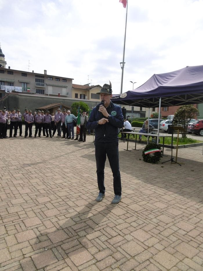 La festa del 90° degli alpini di Cerrione, Vergnasco e Magnonevolo
