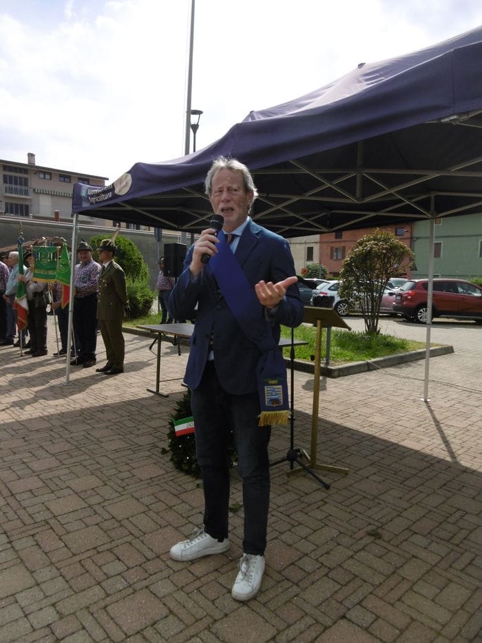 La festa del 90° degli alpini di Cerrione, Vergnasco e Magnonevolo