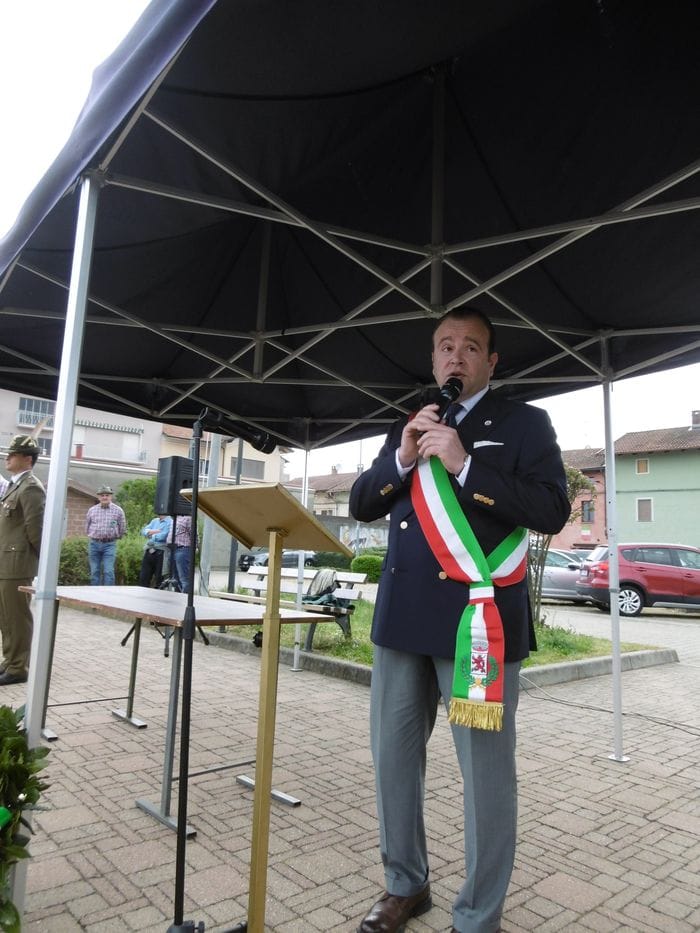 La festa del 90° degli alpini di Cerrione, Vergnasco e Magnonevolo
