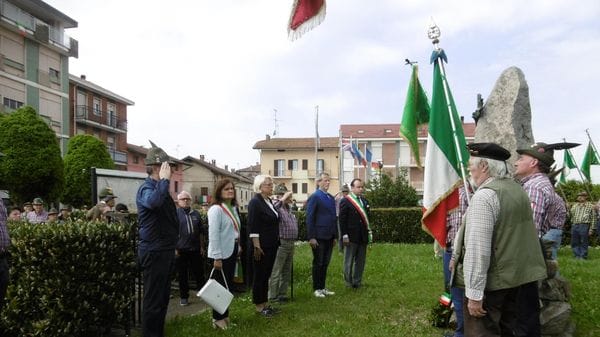 La festa del 90° degli alpini di Cerrione, Vergnasco e Magnonevolo