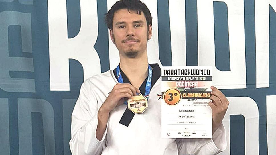 Leonardo Maffioletti è bronzo tricolore