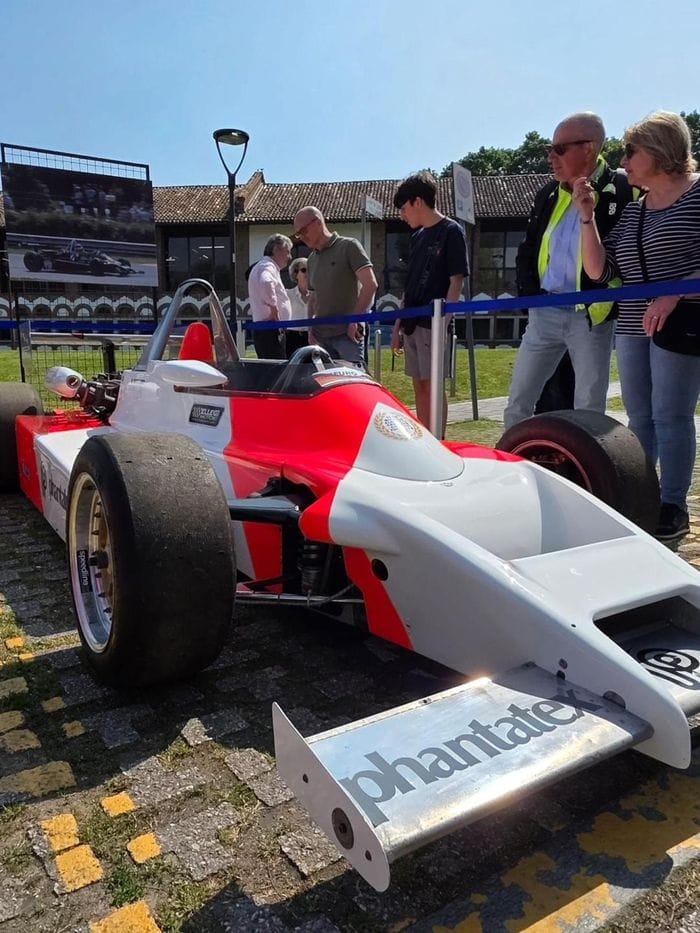 A Rozzano la mostra su Michele Alboreto 