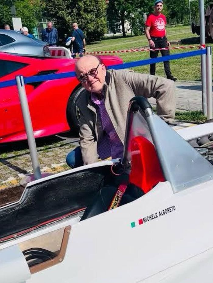 A Rozzano la mostra su Michele Alboreto 