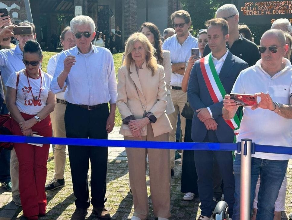 A Rozzano la mostra su Michele Alboreto 