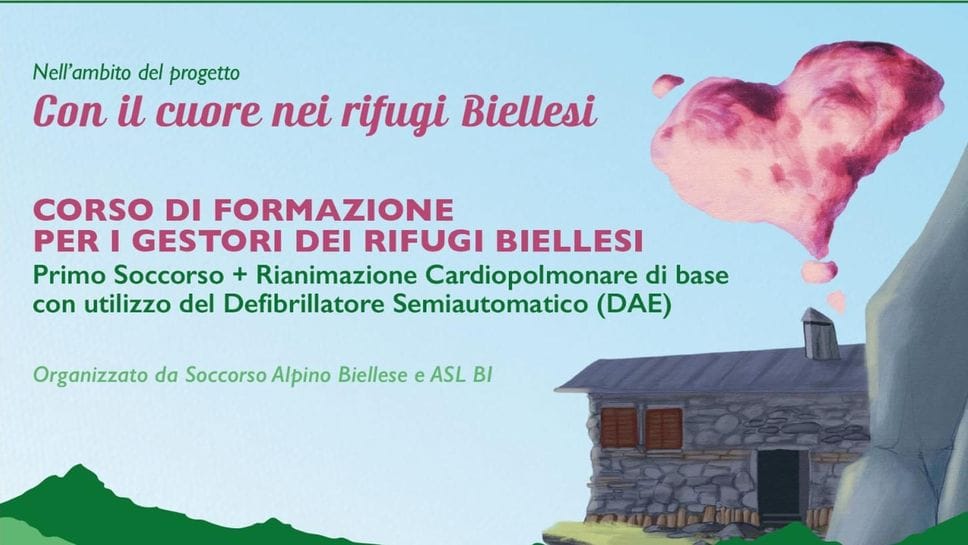 Rifugi biellesi: il corso di formazione di primo soccorso per i gestori