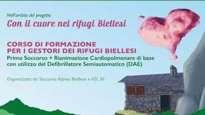Rifugi biellesi: il corso di formazione di primo soccorso per i gestori