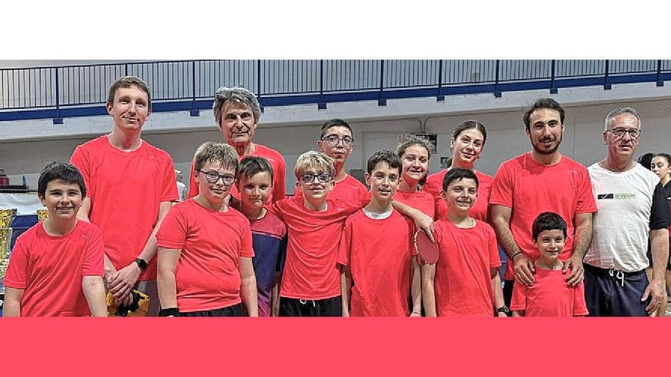 TT Biella secondo in regione con i giovani