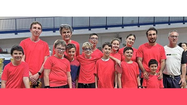 TT Biella secondo in regione con i giovani