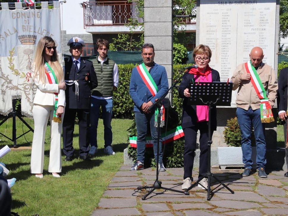 A Sala un 25 Aprile intenso e partecipato. Fotogallery