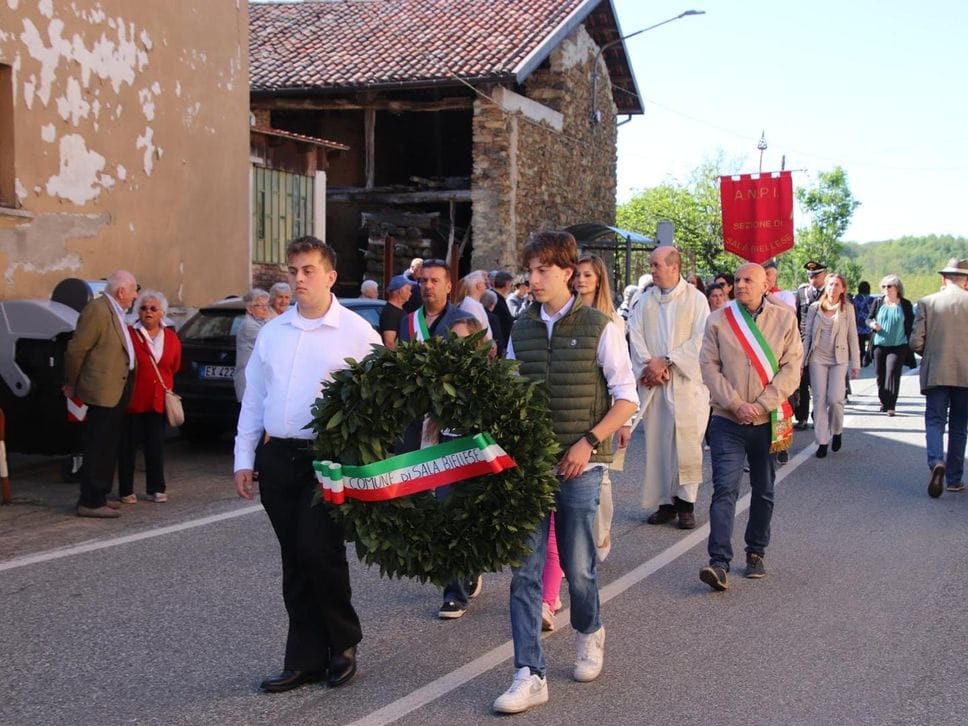 A Sala un 25 Aprile intenso e partecipato. Fotogallery