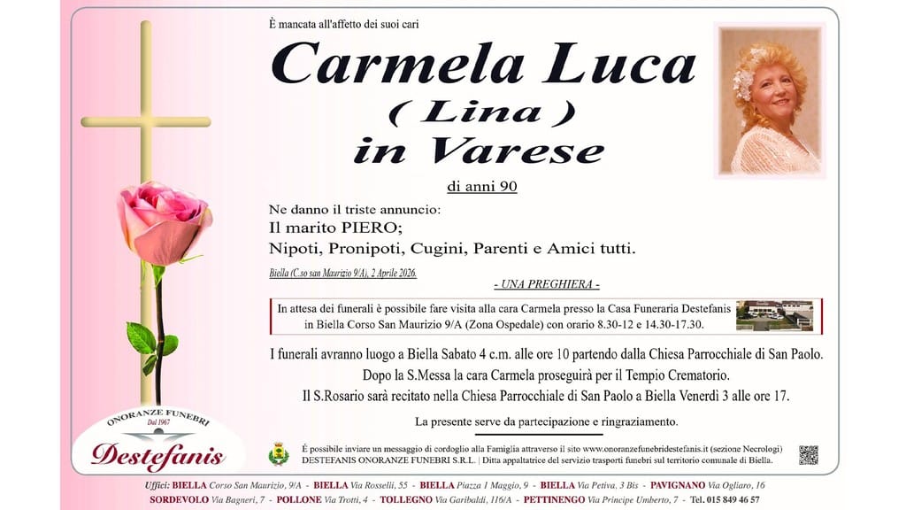 Carmela Luca (Lina)