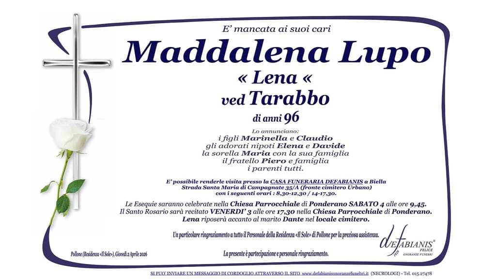 Maddalena Lupo (Lena)