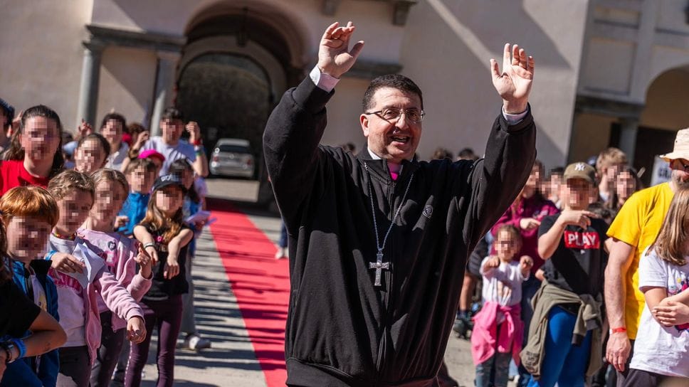 I mille bambini e ragazzi a Oropa per l’incontro diocesano con il Vescovo
