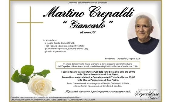 Martino Crepaldi “Giancarlo”