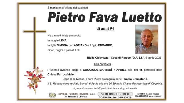 Pietro Fava Luetto