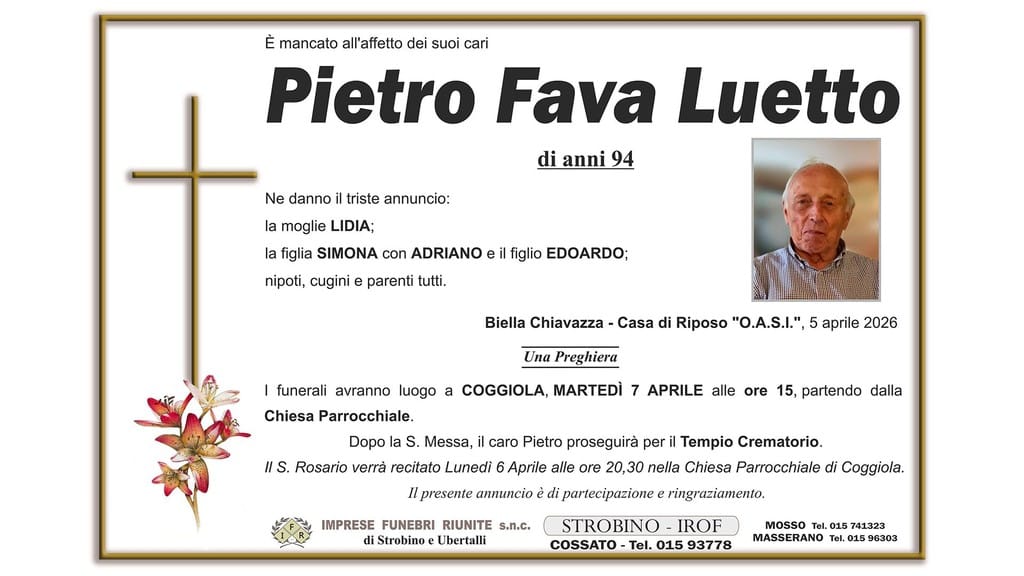 Pietro Fava Luetto