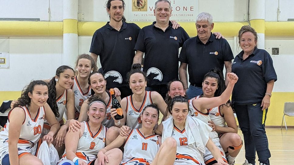 Festeggia la Bfb Biella: salvezza conquistata