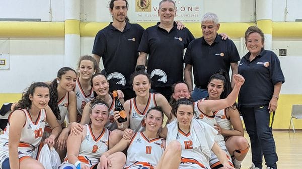 Festeggia la Bfb Biella: salvezza conquistata