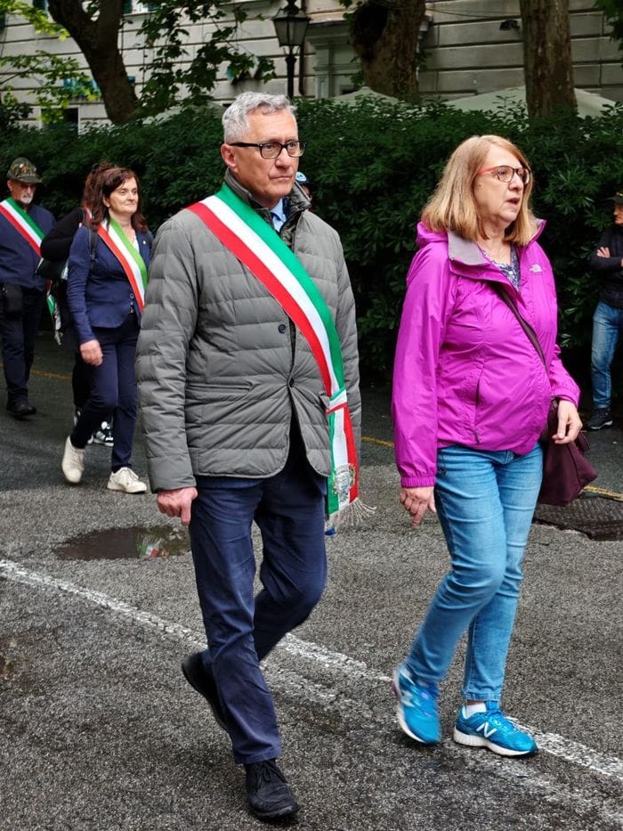 Gli alpini biellesi hanno sfilato all’Adunata di Genova. Fotogallery