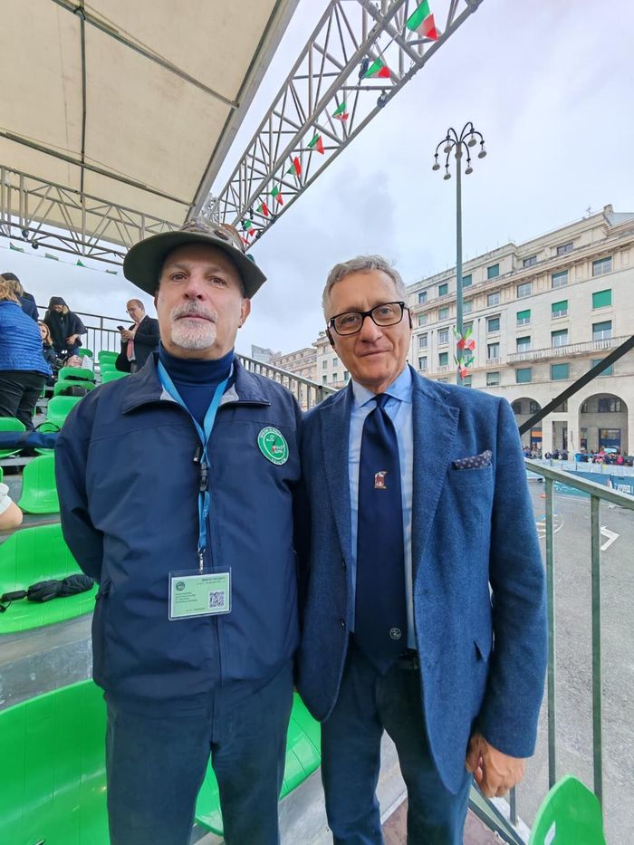 Gli alpini biellesi hanno sfilato all’Adunata di Genova. Fotogallery