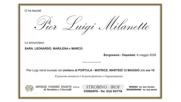Pier Luigi Milanetto