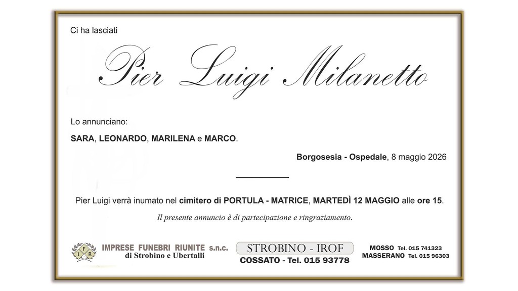 Pier Luigi Milanetto