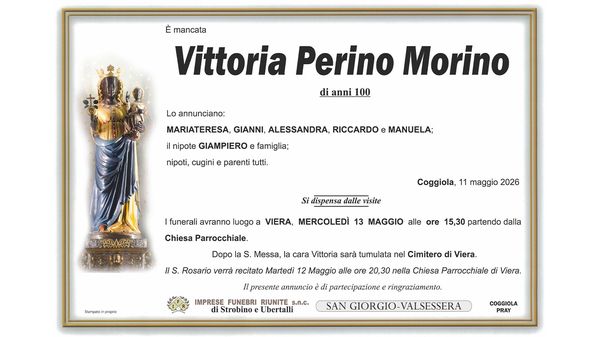 Vittoria Perino Morino