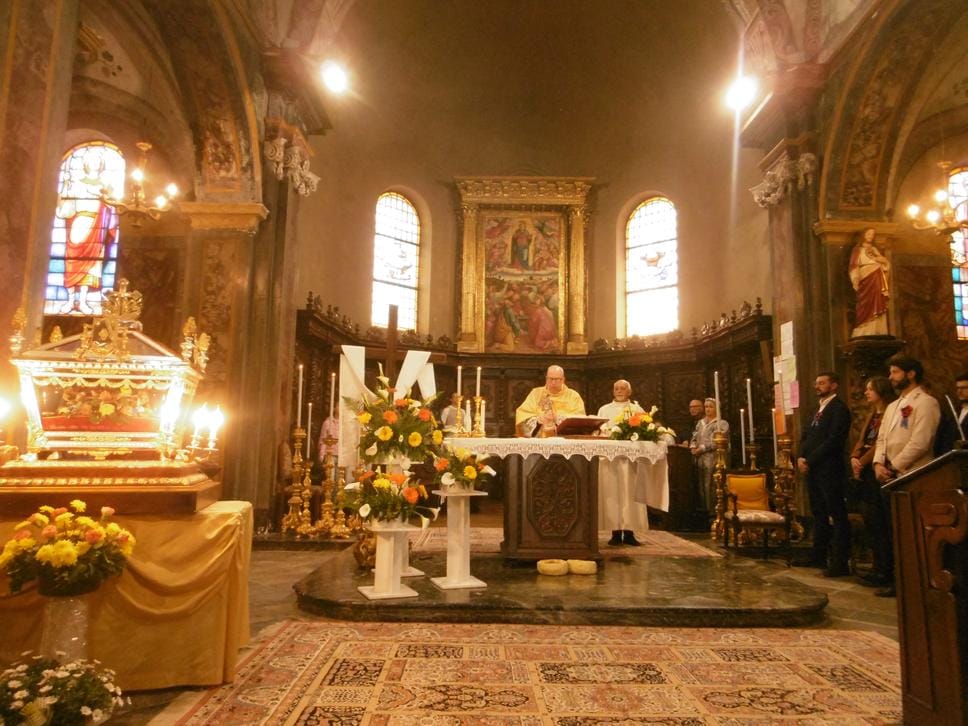 La festa per il beato Pietro Levita a Salussola
